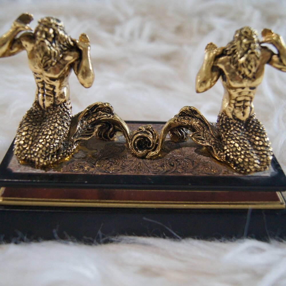 Vintage Noble Collection Triton Gold Plated